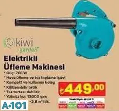 KİWİ ELEKTRİKLİ ÜFLEME MAKİNESİ